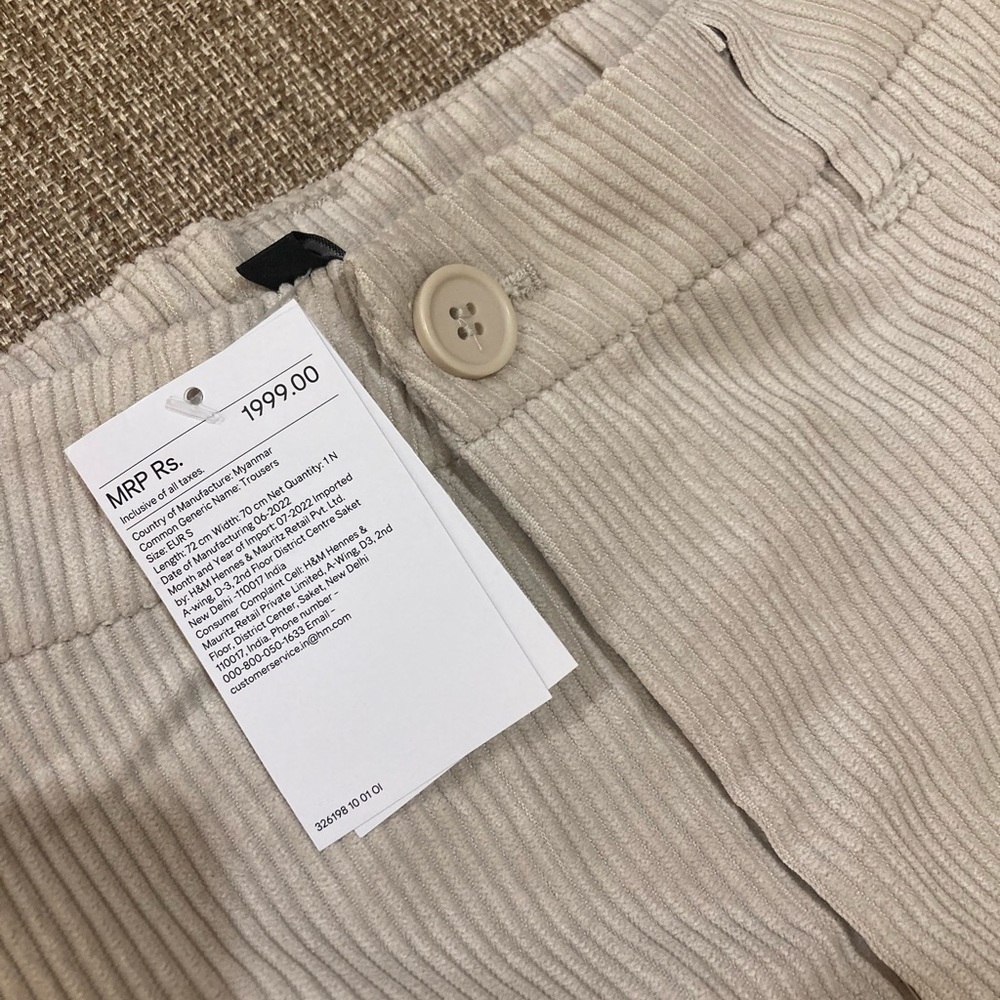 H&M Corduroy Pants - Picture 5 of 7